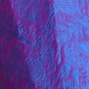 Purple silk lantern diamant