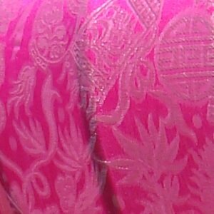 Pink silk lantern diamant