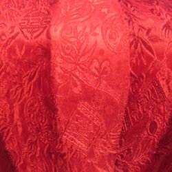 Red silk lantern diamant