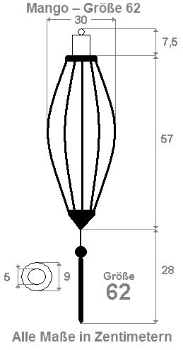 Copper silk lantern mango