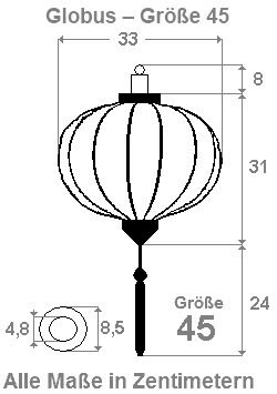 Cherry blossom silk lantern