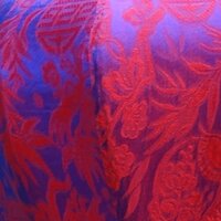 Indigo silk lantern balloon
