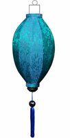 Turqoise silk lantern mango