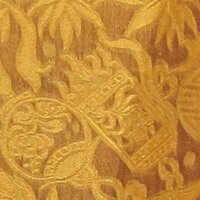 Copper silk lantern round