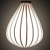 Outdoor lampion Tear Drop White