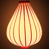 Outdoor lampion Tear Drop Orange