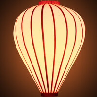 Outdoor lampion Balloon Orange