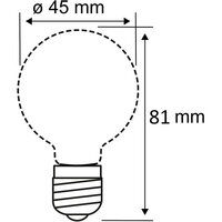LED Ball E27 / E27 Ball lamp