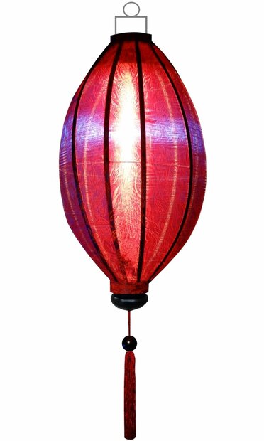 Indigo silk lantern mango