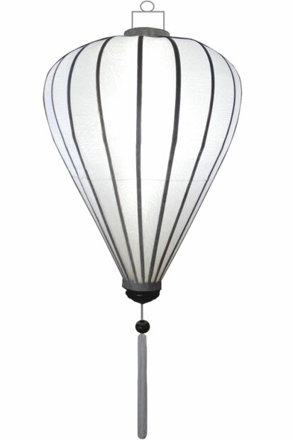 White silk lantern balloon