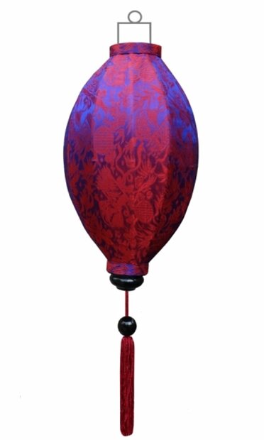 Indigo silk lantern mango