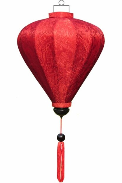 Red silk lantern balloon