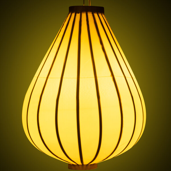Outdoor lampion Tear Drop Yellow