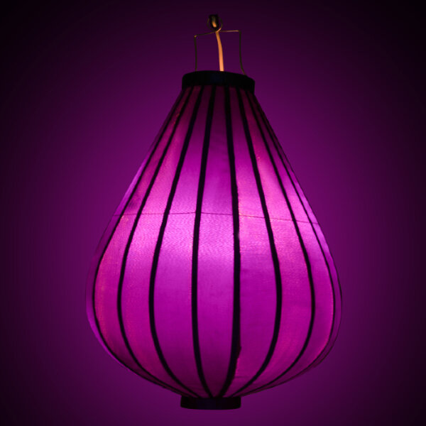 Outdoor lampion Tear Drop Purple
