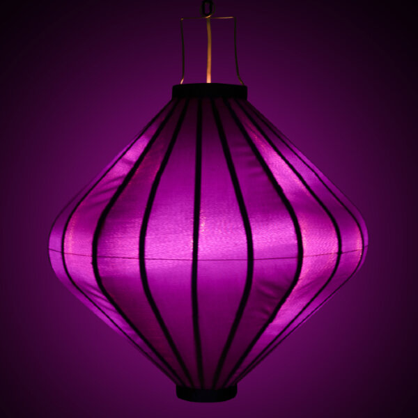 Outdoor lampion Diamant Purple